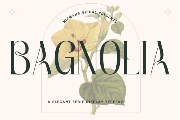 Bagnolia Font for Creative Projects