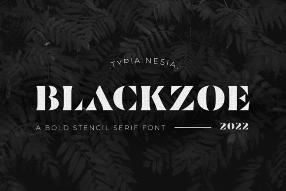Blackzoe: A Bold Font for Business