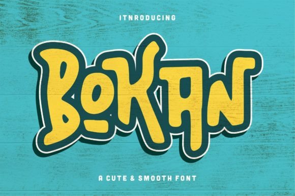 Bokan Font for Playful Branding