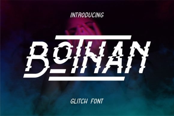Bothan: A Glitch Font for Web Design