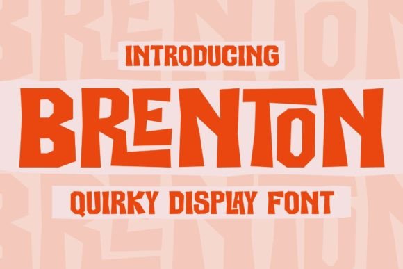Brenton Font for Creative Campaigns