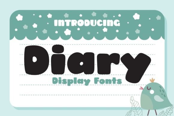 Diary Font: Playful Typography for Digital Campaigns