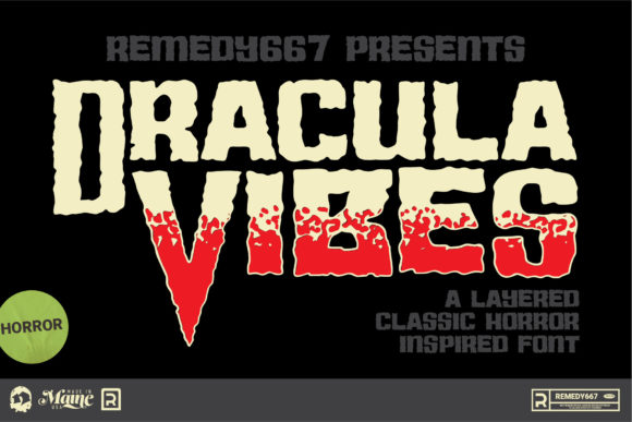 Dracula Vibes Font