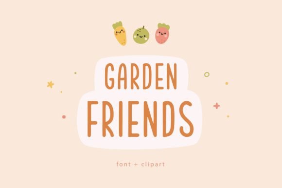 Garden Friends Font for Web Design