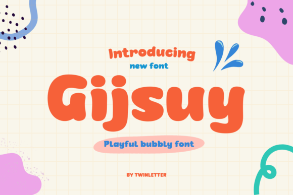Gijsuy Font for Creative Makers