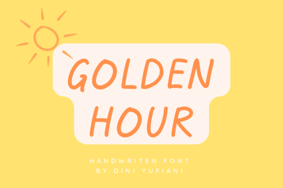 Golden Hour Font for Professional Branding