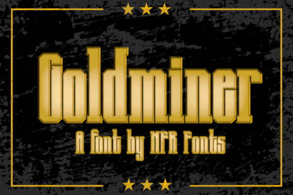 Goldminer Font for Bold Branding