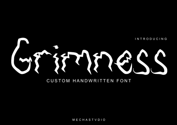 Grimness Font for Bold Web Design