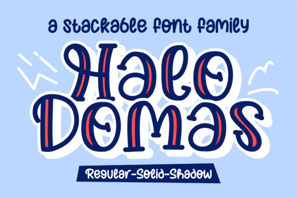 Halo Domas: A Friendly Display Font