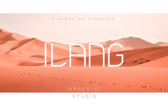 Ilang: A Display Font for Elegant Branding