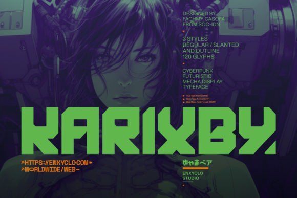 Karixby Font for Creative Projects