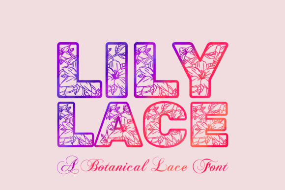 Lily Lace Font for Elegant Campaigns