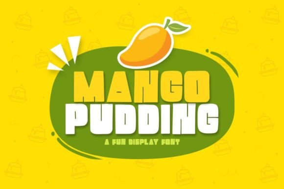 Mango Pudding Font for Creative Projects