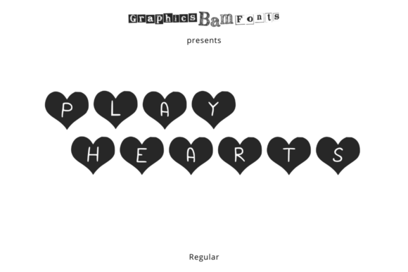 Play Hearts Regular Font