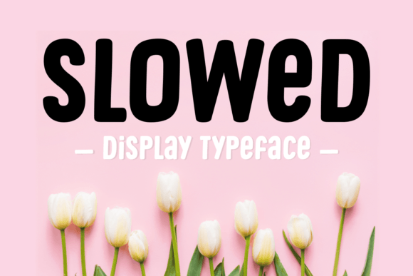 Slowed: A Font for Creative Campaigns