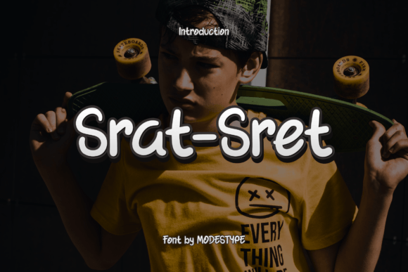 Srat Sret – Bold Urban Font