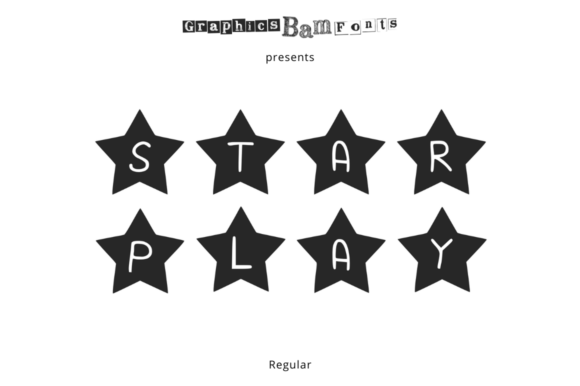 Star Play Font for Creative Brands