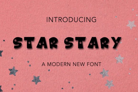Star Stary Font for Web Design
