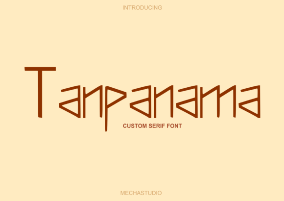 Tanpanama Font Review