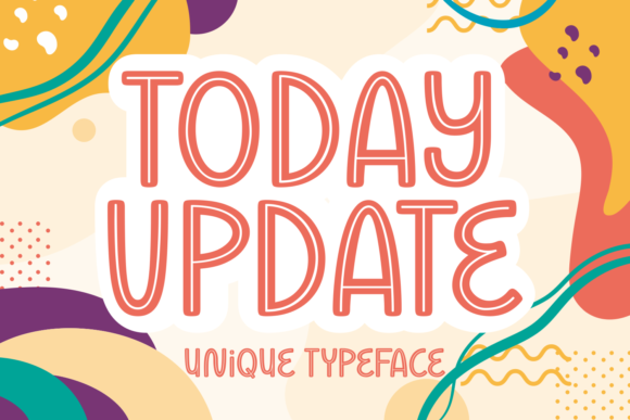 Today Update Font for Creative Projects