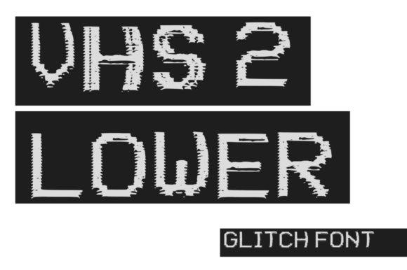 VHS 2 Lower Font for Eye-Catching Branding
