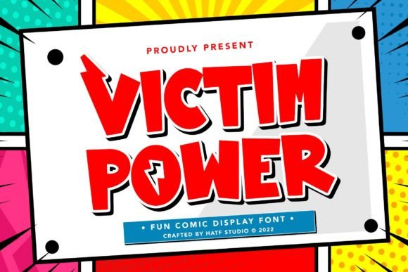 Victim Power Font for Bold Campaigns